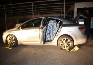 Kaza yapınca yakalandılar